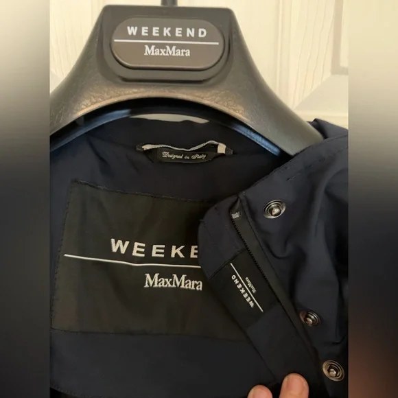 Weekend Max Mara Hooded Trench Jacket (inner Detachable vest) - Picture 3 of 7